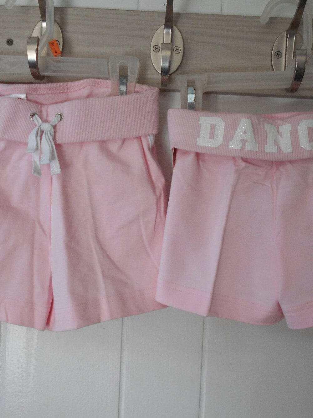 Flip Waist Dance Shorts- Pink  XS or Med --NWT